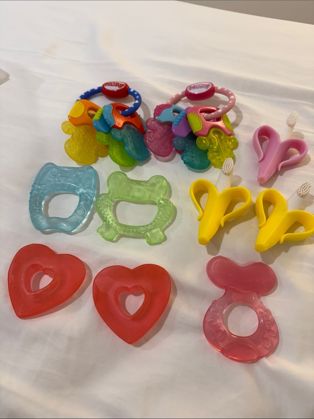 Baby Teething Toys by Nuby and Baby Banana